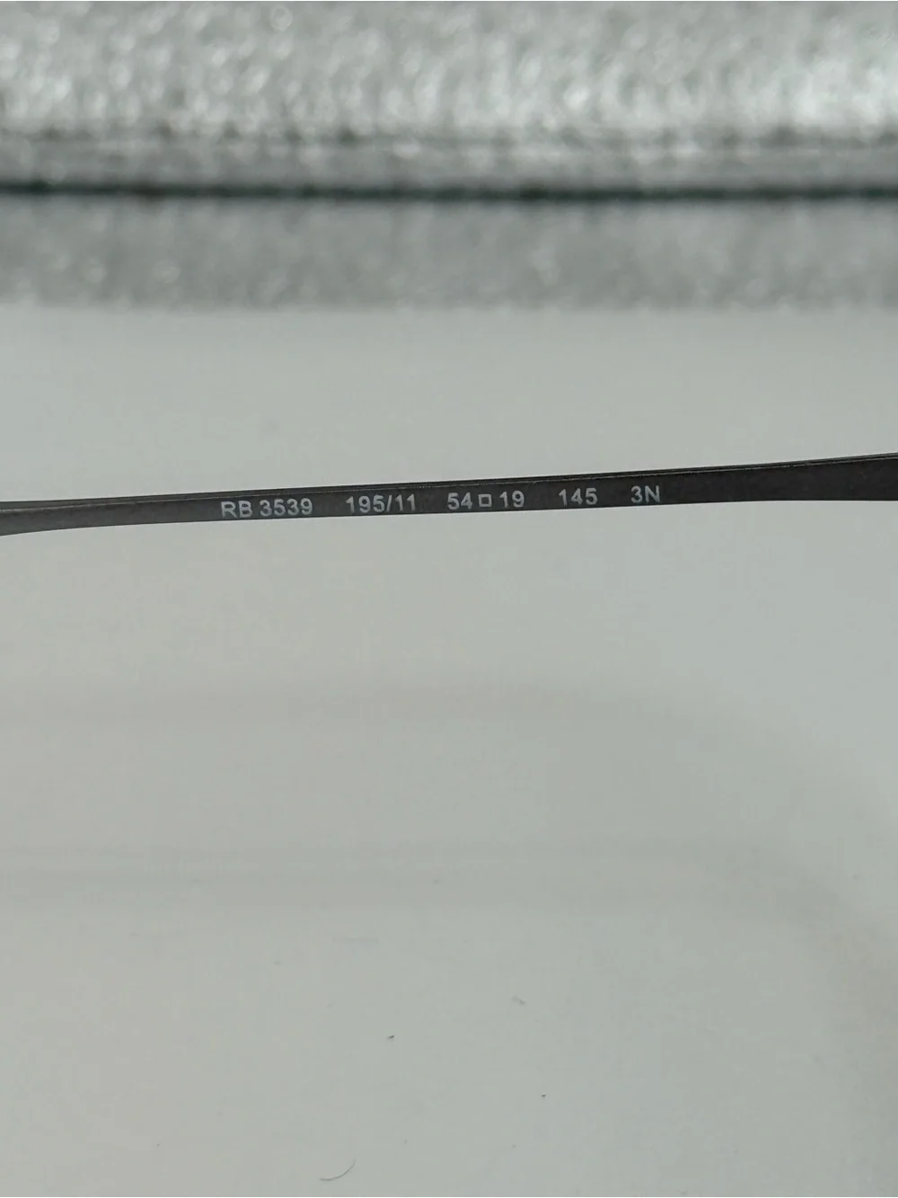 Ray-Ban Erika Metal sunglasses purple frame RB 3539 195/11 54 19 145 3N